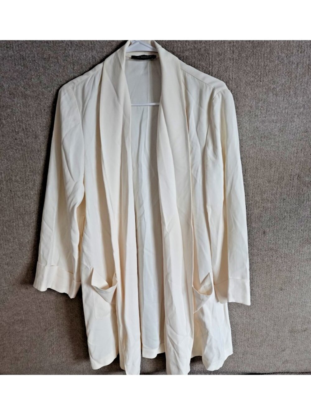 Academia Womens Jacket Medium Ivory Solid Beymen
